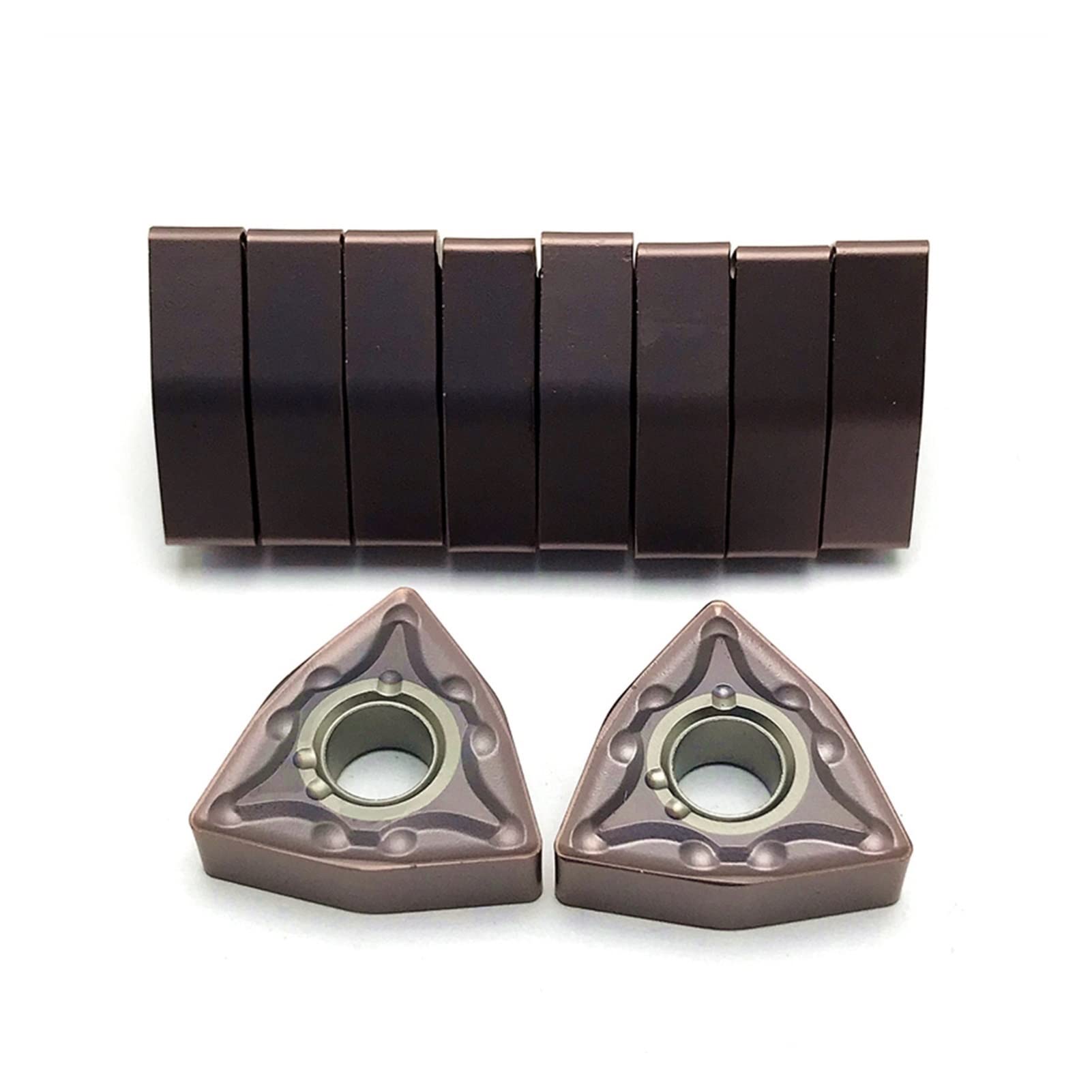 Herramienta de torneado Externo, inserción de carburo Herramientas de Torno de Metal CNC Torneando la Herramienta de Corte de inserción JIYAMI'EN EL (Size : WNMG080404 MA VP15TF)