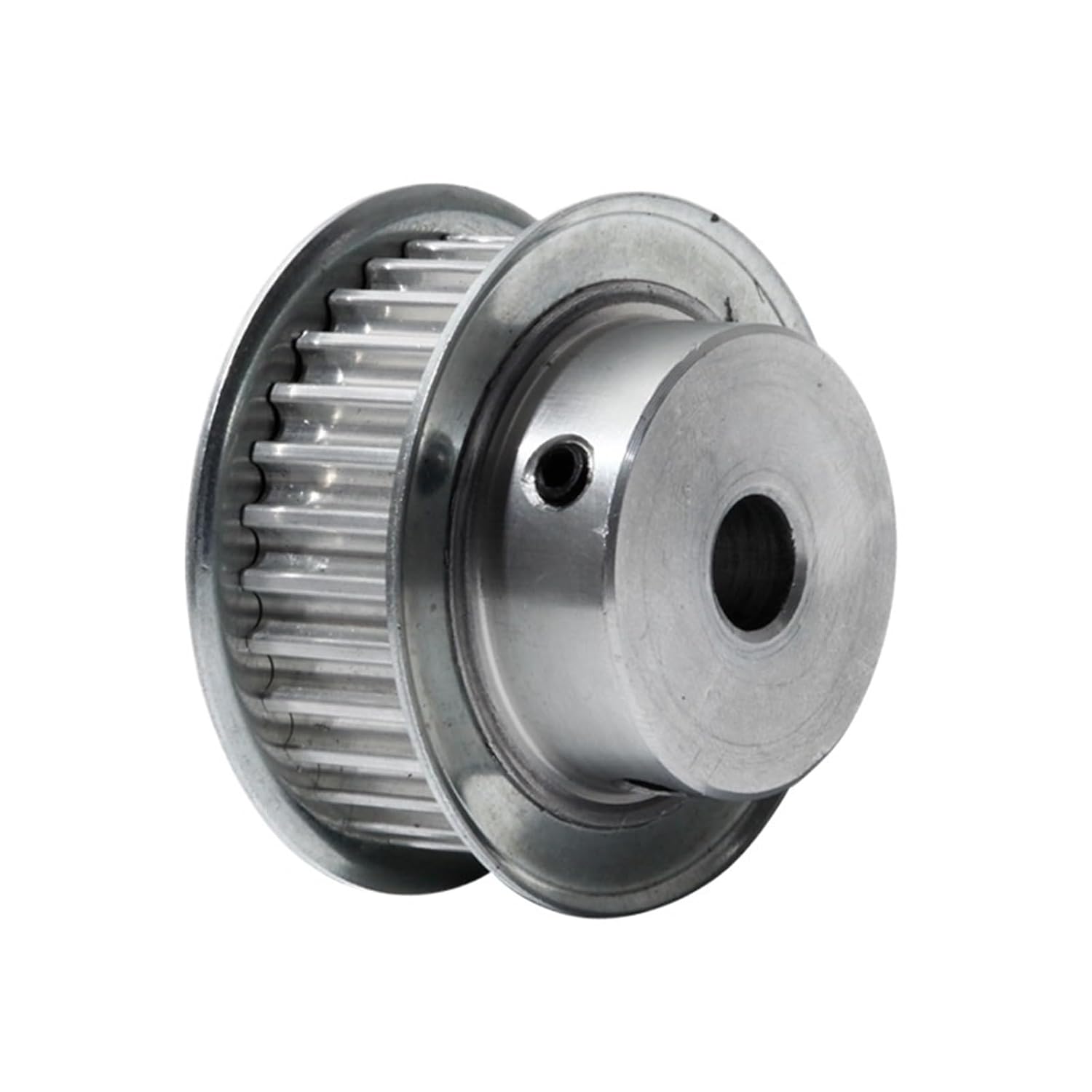 5M-32T HTD Pulley 16mm Belt Width Gear Belt Pulley 8/10/12/14/15/18/20mm Bore Aluminum Alloy 32Teeth Transmission Pulley(12mm)