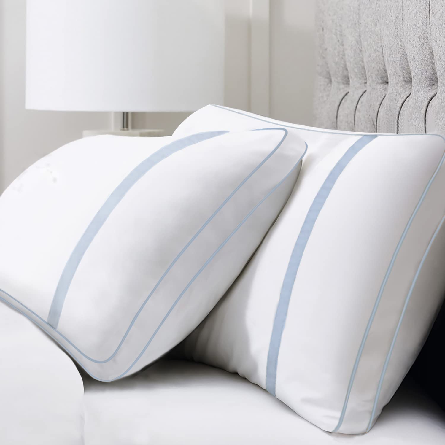 Buy BedStory 2 Pack ing Pillows, Bed Pillows Down Alternative Hypoenic Pillows with Microfiber