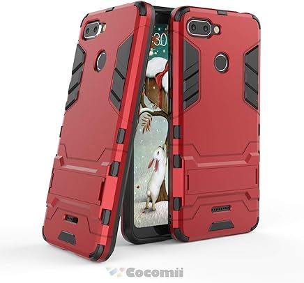 Cocomii Iron Man Armor Xiaomi Redmi 6 Funda [Robusto] Superior T?ctico Sujeci?n Soporte Antichoque Caja [Militar Defensor] Cuerpo Completo S?lido Case Carcasa for Xiaomi Redmi 6 (I.Red)