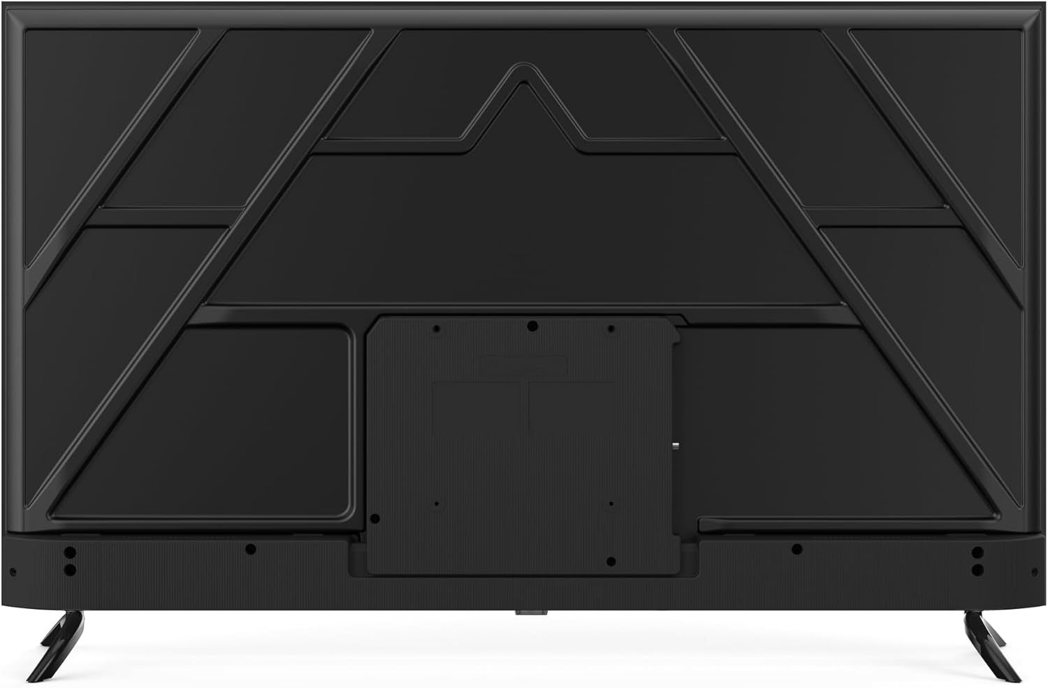 Rear view of the RCA Roku TV showing VESA mounting points