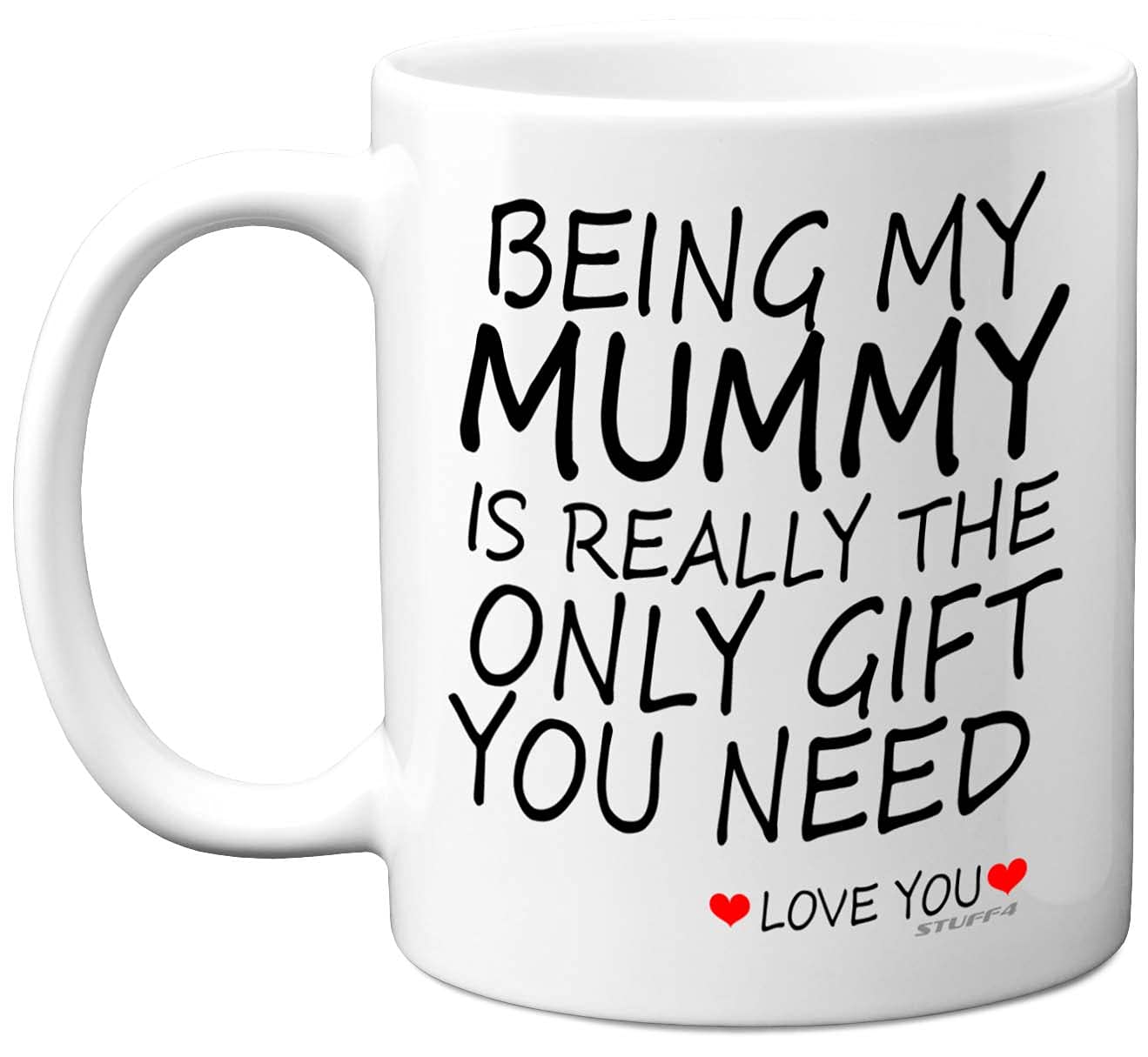 Tazza da caffè con scritta in inglese Thank for being my mom, regalo