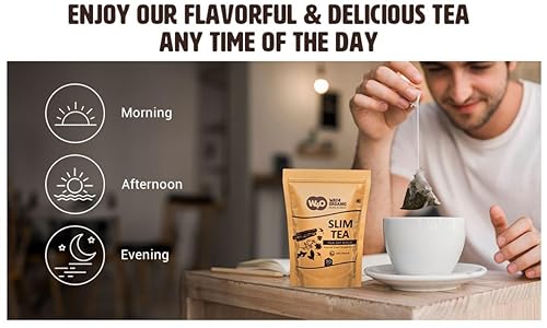 Miniatura 9 de Té de hierbas, un té con 18 hierbas, limpieza y desintoxicación, 30 bolsas de té