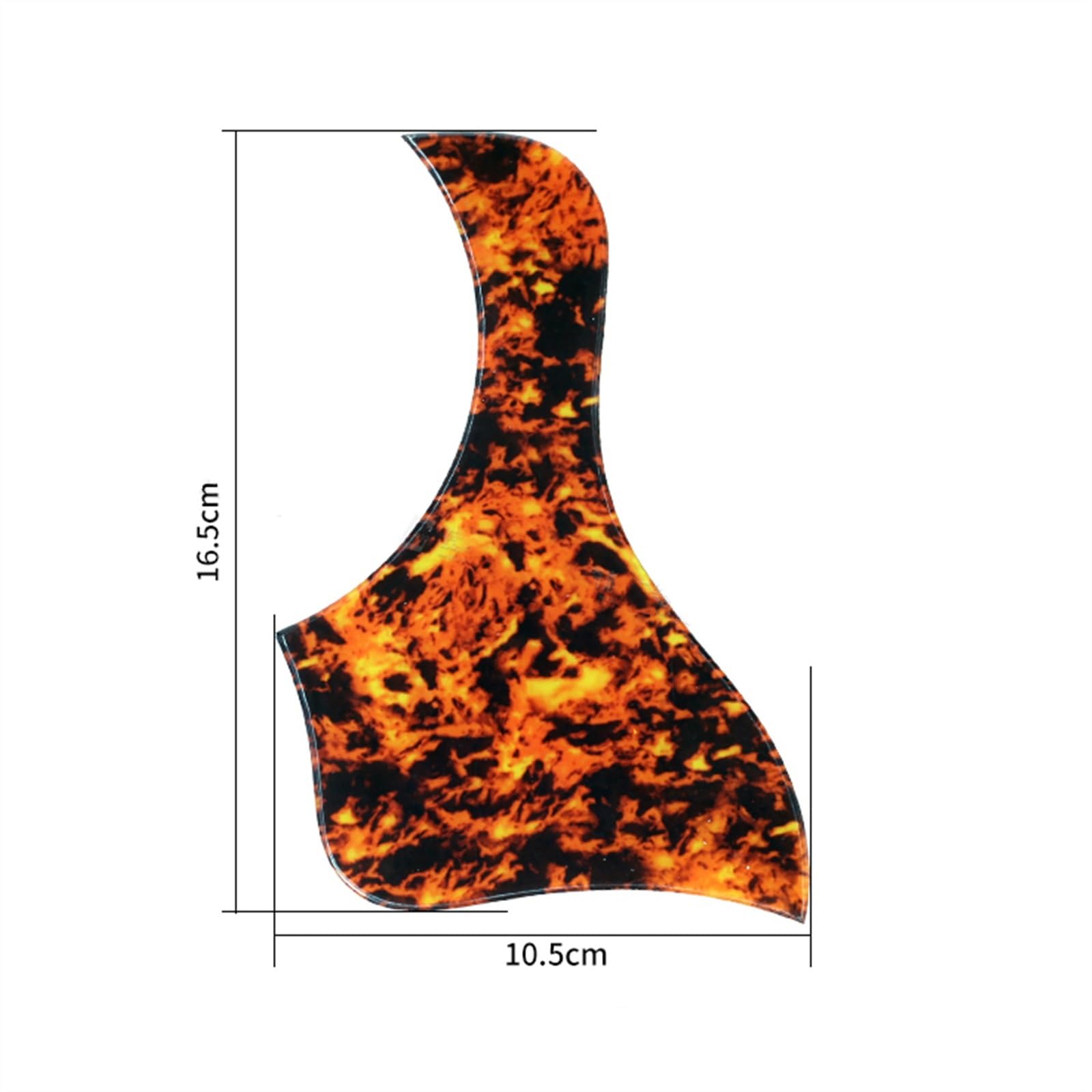 Folkowa Gitara Akustyczna Pickguard Gitara Odporna Na Zadrapania Gitara Brzdąkająca Przegroda profesjonalna kostka do gitary akustycznej (Color : 02)