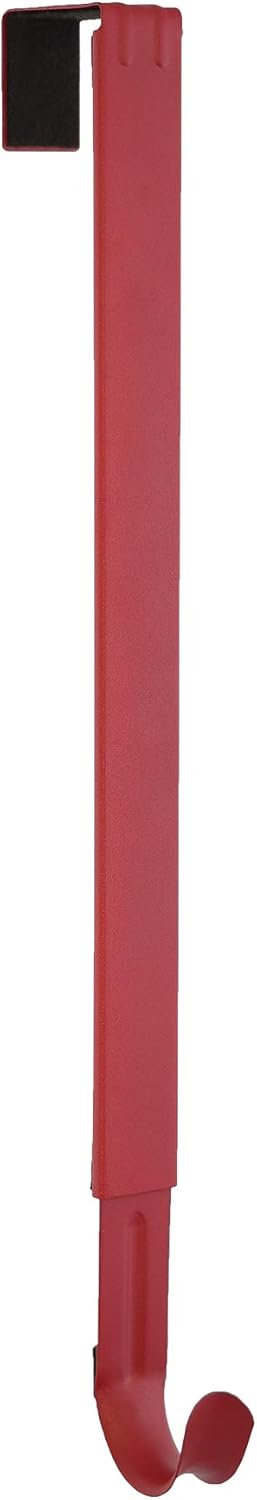 Haute Decor Adapt Adjustable Length Wreath Hanger - Red- Holds up to 20 lbs. : Home & Kitchen