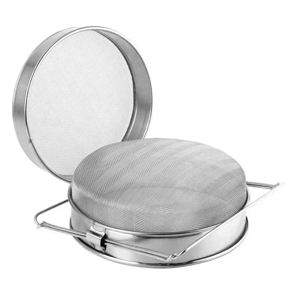 Beekeeping Honey Strainer Double Sieve Stainless Steel Honey Filter
