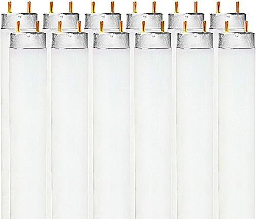Miniatura 8 de Luxrite F32T8841 - Bombilla de tubo fluorescente T8 de 32 W, 48 pulgadas, blanco frío 4100 K, 2800 lúmenes, base de bi-pin mediano G13, LR20732, 6
