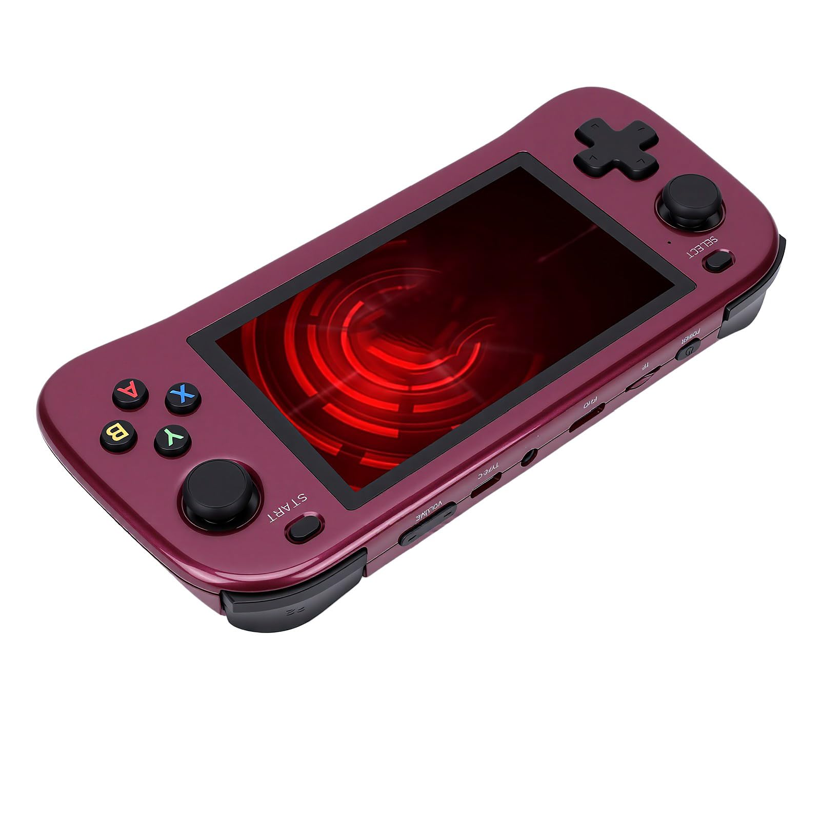 Alomejor Reproductor de Juegos Portátil, Consola Portátil Retro de Doble Núcleo 1,2G para Viajes Largos, Pantalla de 4,5 ", Batería de 3000mAh