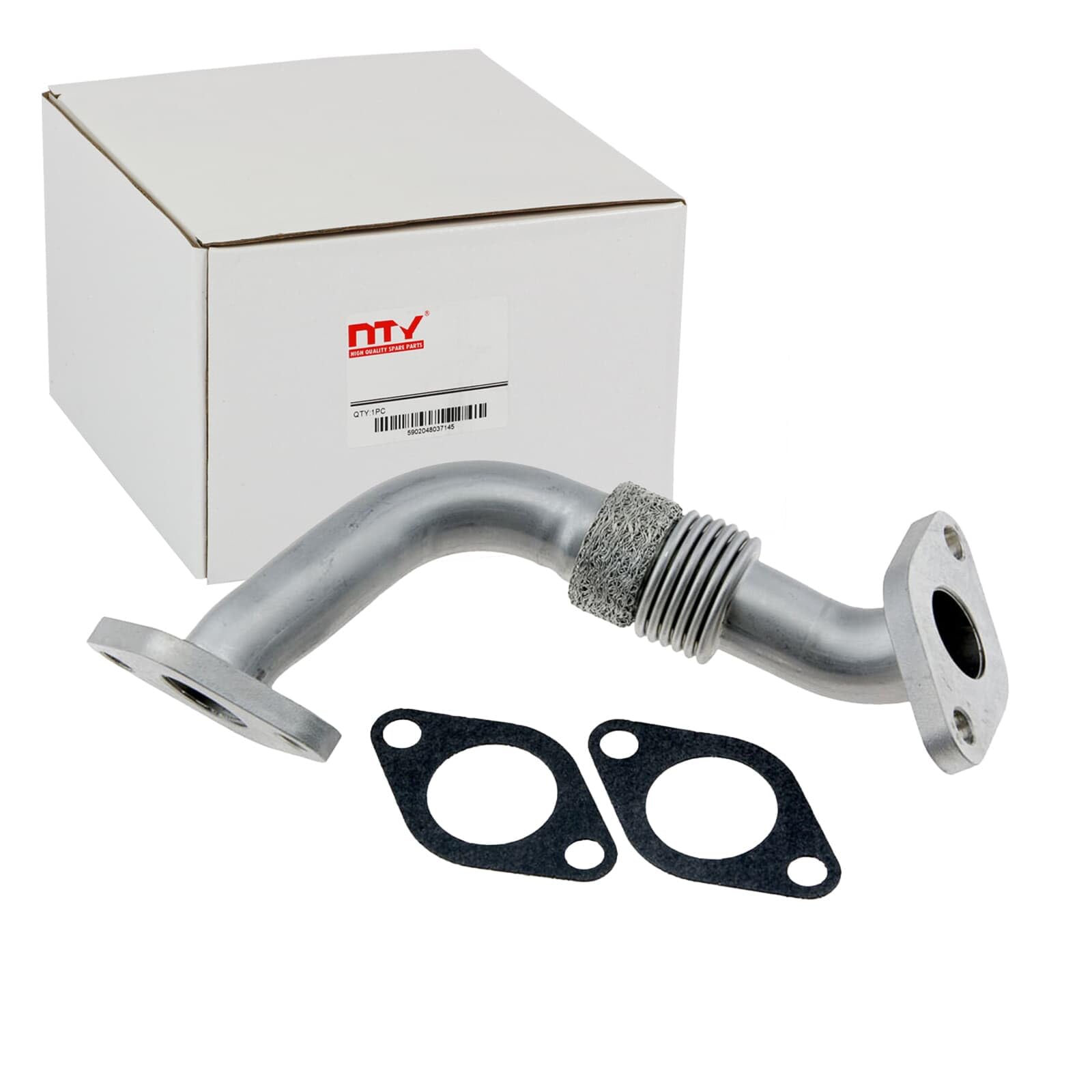 NTY Condotto, Valvola-AGR EGR-AU-030 | Compatibile con: AUDI A4 B6, A4 B6 Avant, A6 C5, A6 C5 Avant, SKODA SUPERB I, VW PASSAT B5.5, PASSAT B5.5 Variant