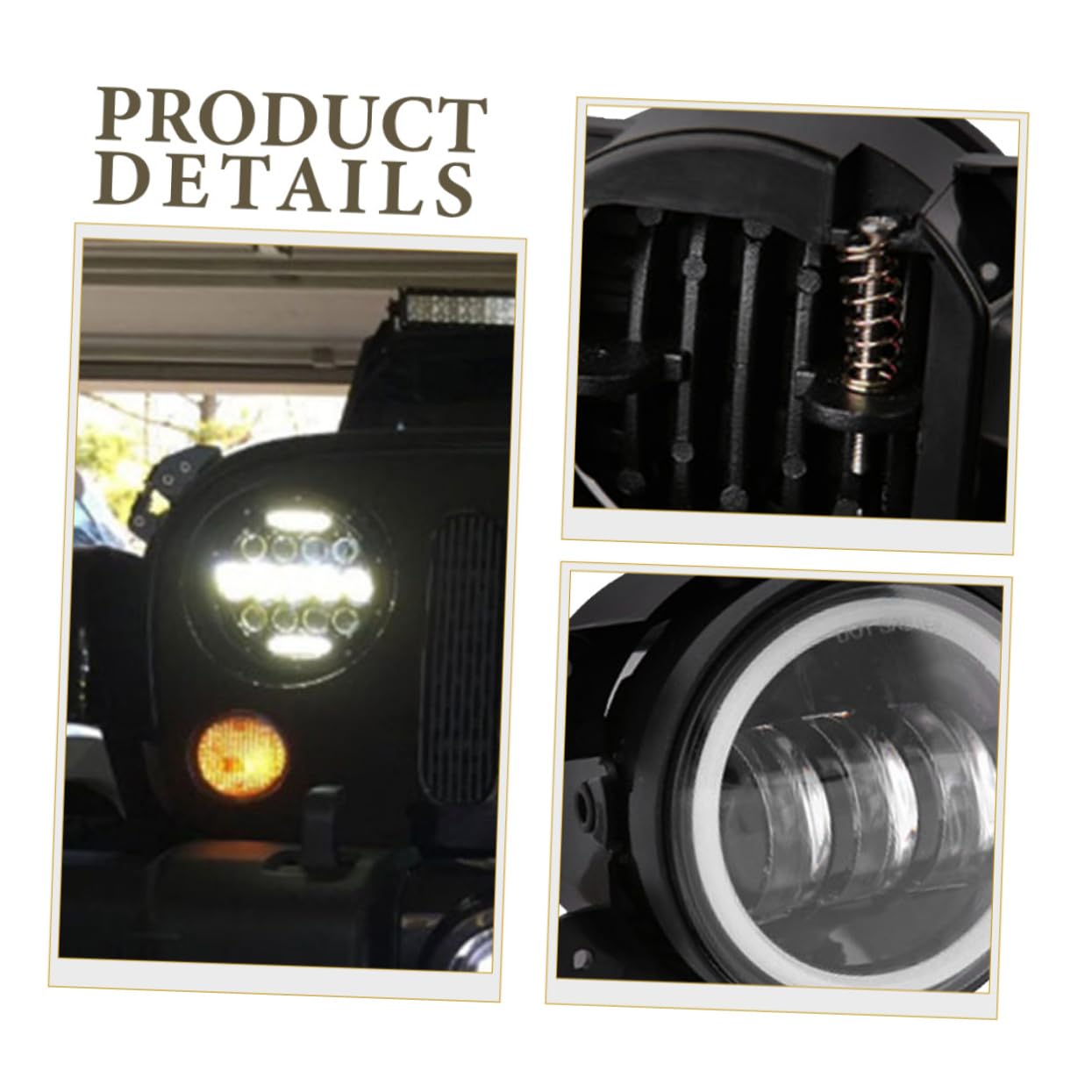 Didiseaon Fari Led Per Auto Lampadine Per Fari Led Di Ricambio Basso Consumo Energetico e Alta Luminosità