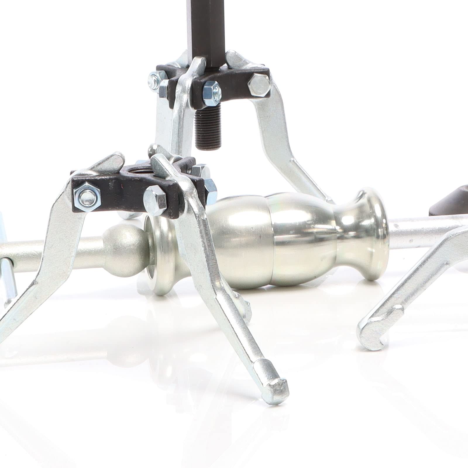 XPOtool Set 5 Pezzi estrattori a 3 Bracci per Cuscinetti Interni ed Esterni con Martello Scorrevole