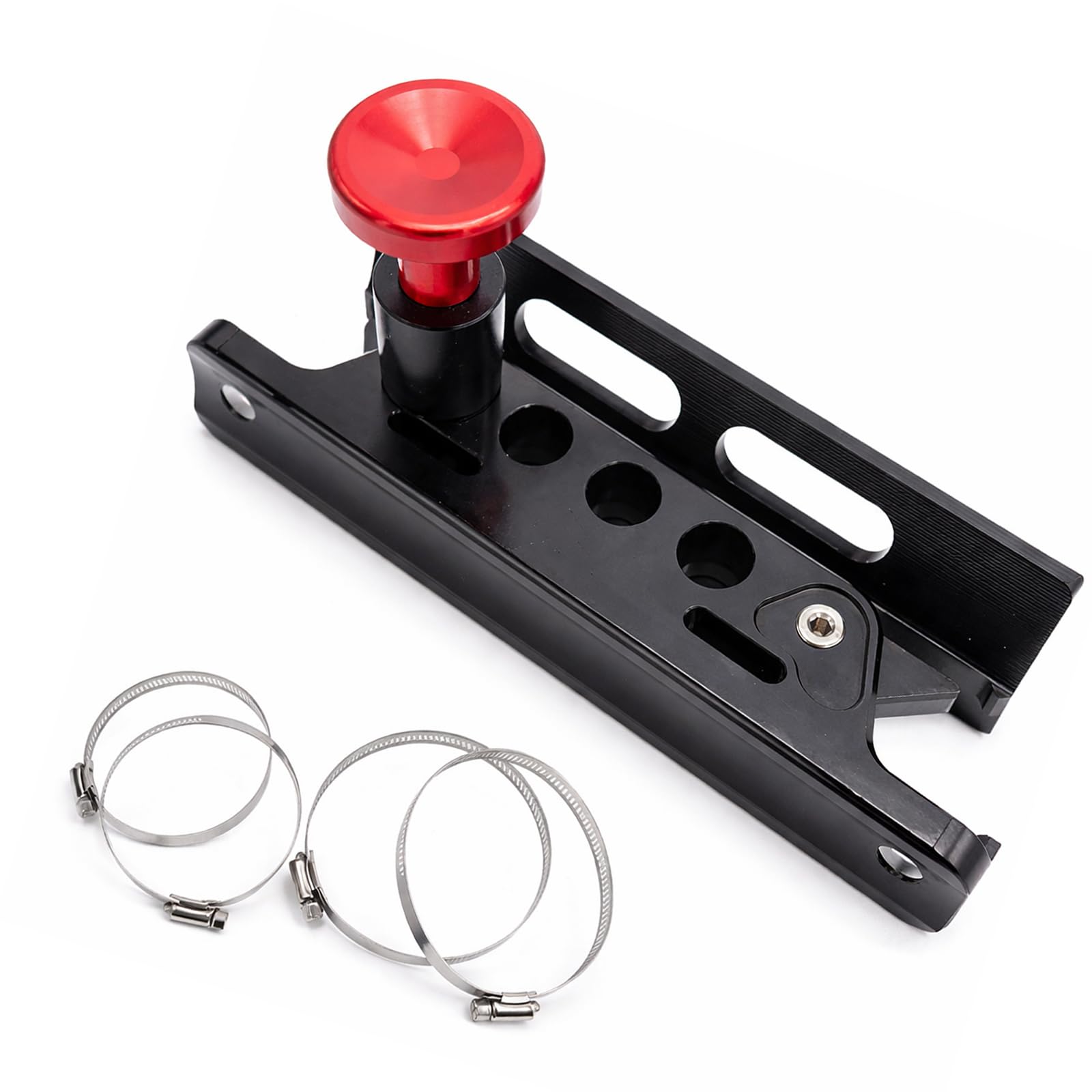 Kaeltsyn Red Precisions Extinguishers Mount Bracket Holder For Atvs Utvs Motorcycle Rolls Cage Tubes And Common Mount For Car