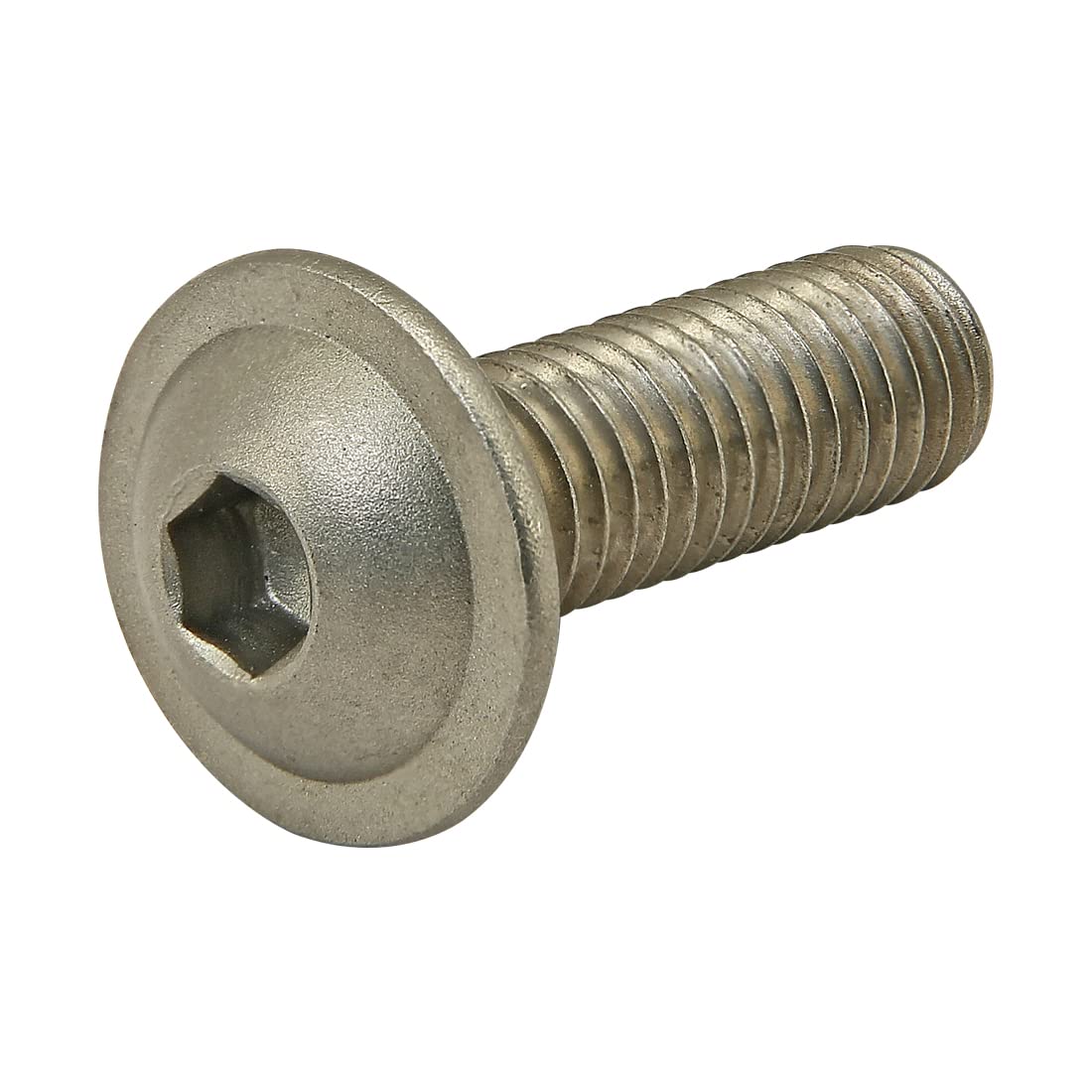 17-8425, Metric, M8 x 25mm Flanged Button Head Socket Cap Screw (FBHSCS) Stainless Steel SS (25 Pack)