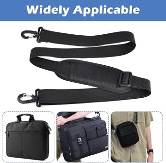 Adjustable Shoulder Strap, Universal Replacement Bag Strap with Fit Pad