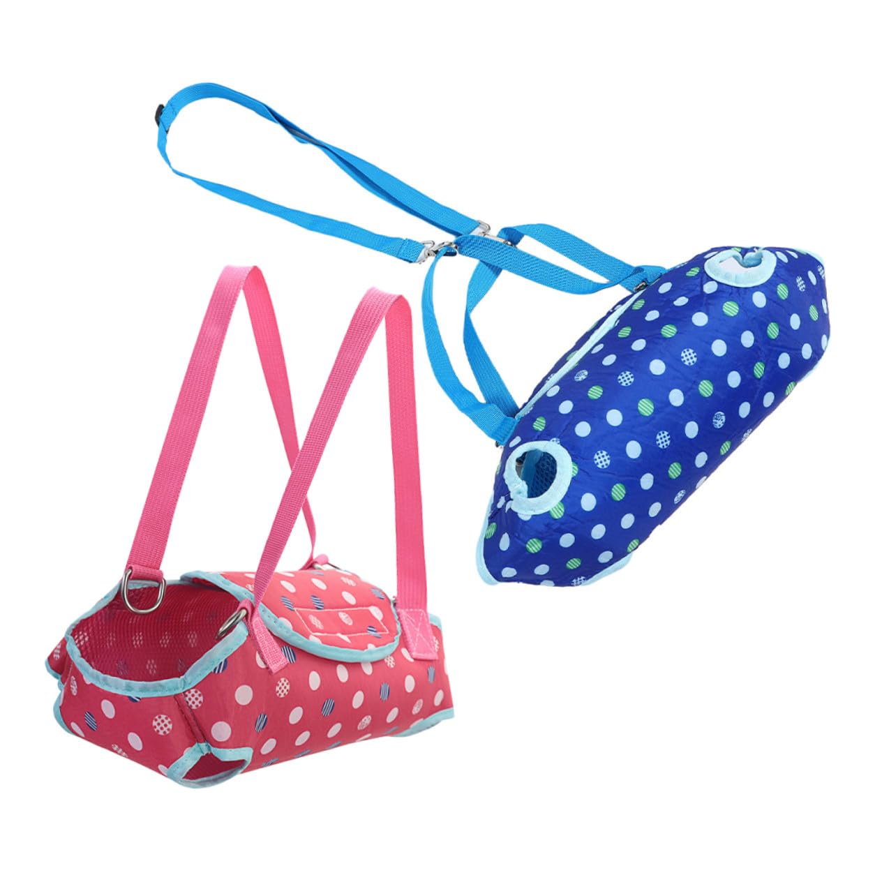 Bolsa para perros y gatos transpirable y ajustable para viajes y paseos, pack de 2