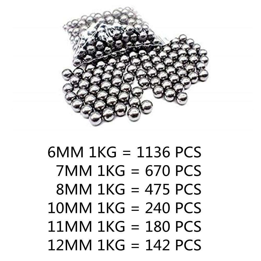 Solid Steel Ball, Stainless Steel Ball, Outdoor Steel Ball, Precision Steel Ball, Solid Stainless Steel Ball, 6 mm, 7 mm, 8 mm, 9 mm, 10 mm, 12 mm, 1kg-9mm