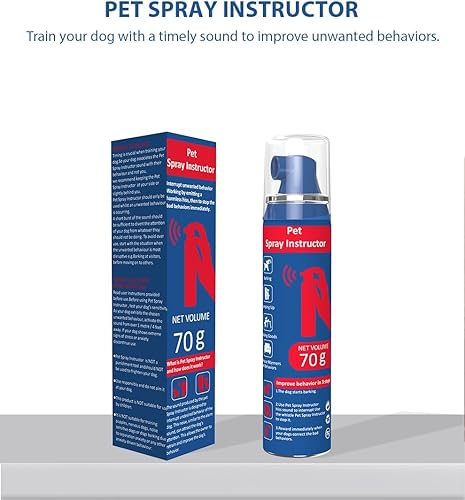 Miniatura 8 de Aerosol para instructores para perros, 2.4 fl oz (2.4 fl oz) para disuasoriocorrecto para mascotas, seguro y eficaz para dejar de ladrar, saltar,