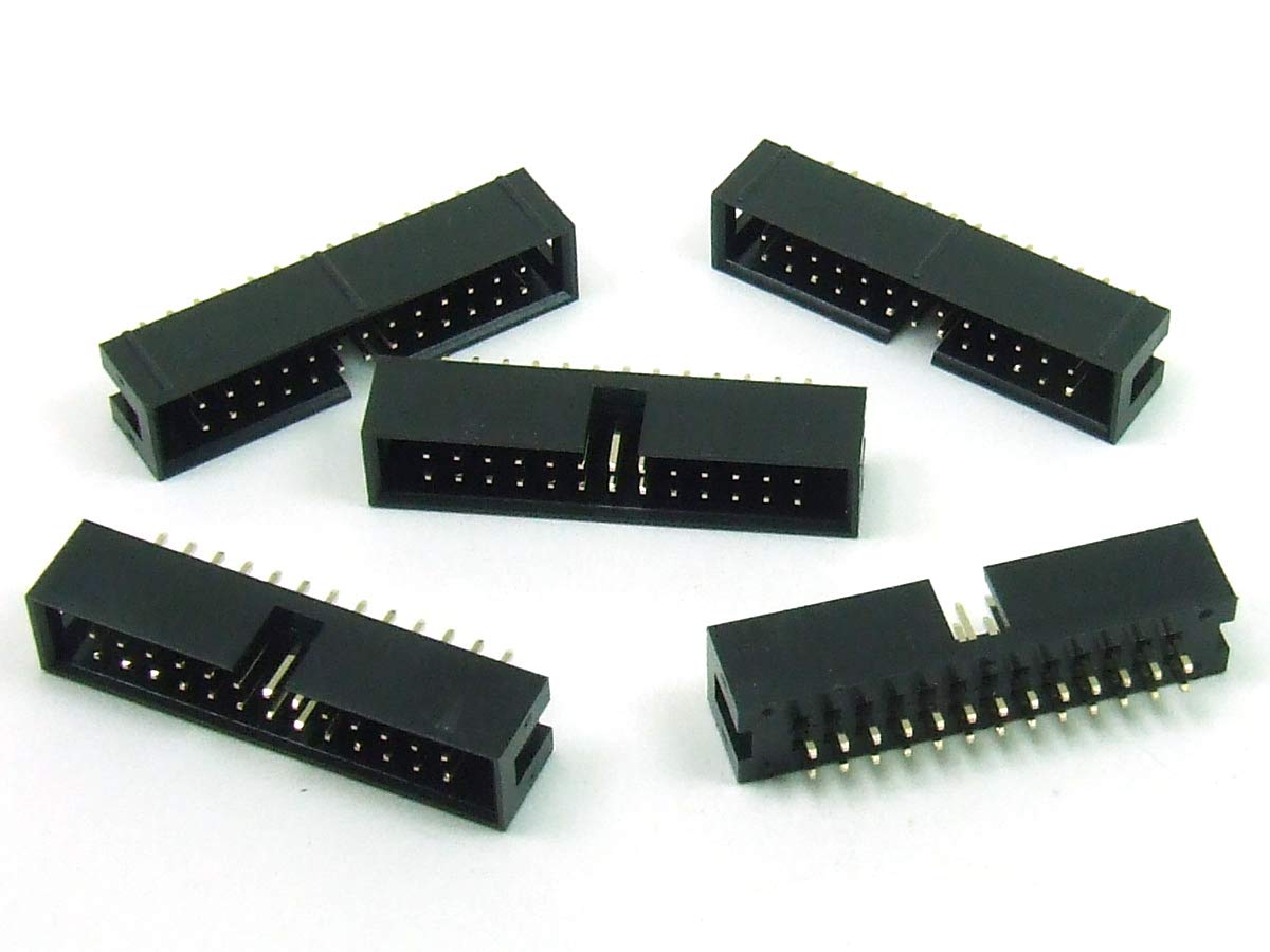 POPESQ 5x Buchsenleiste 40-polig Abgewinkelt 2.54mm - Arduino Kompatibel