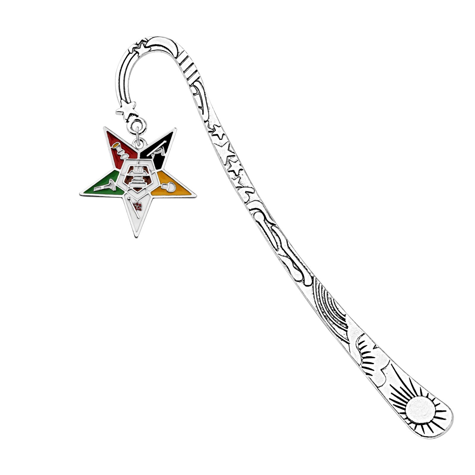 UJIMSOrder of The E Star Bookmarks Inspired Gift Order of The E Star Symbol Charm Keychain Sisterhood Gift (Order of The E Star Bookmarks)