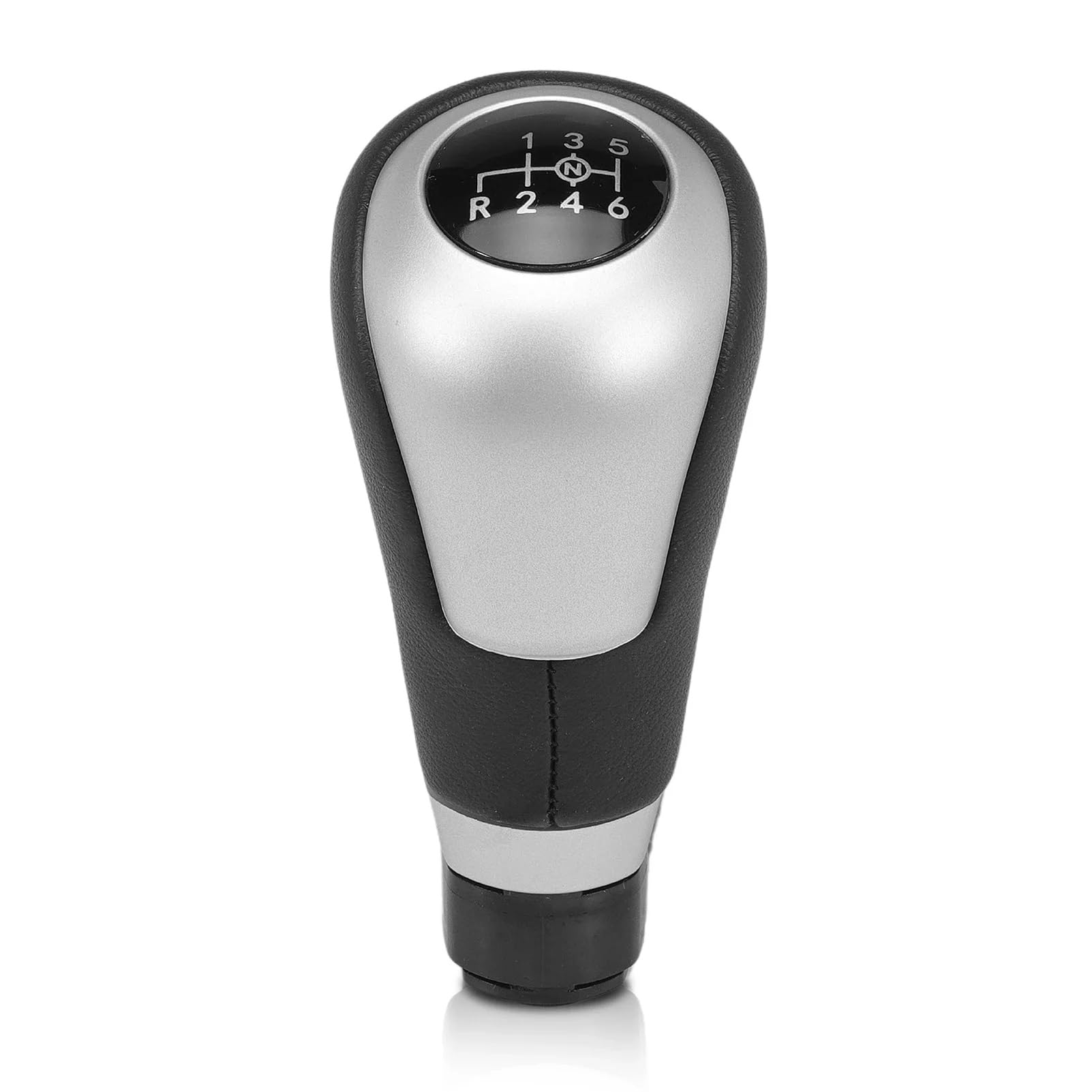 Pdurmbuab One Color Gear Shift Knob Manual 6 Speeds Leather Gear Knob Stick Manual For Class A B W176 W246