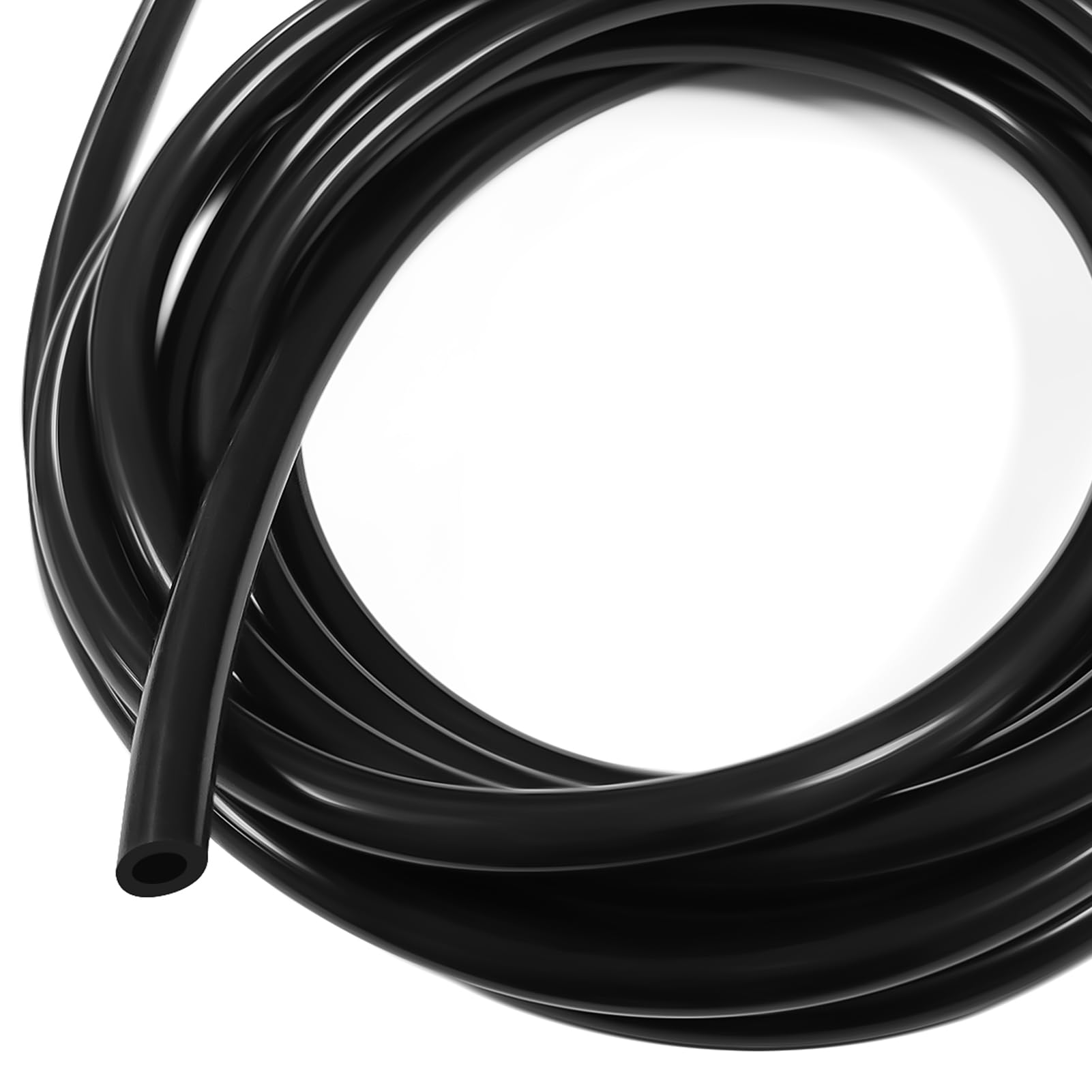 Manguera de Silicona 4mm, Tubo de Vacio Silicona Coche, Alta Temperatura Manguera, ID 4mm, OD 8mm, Longitud 3 Metros (4 mm x 8 mm)