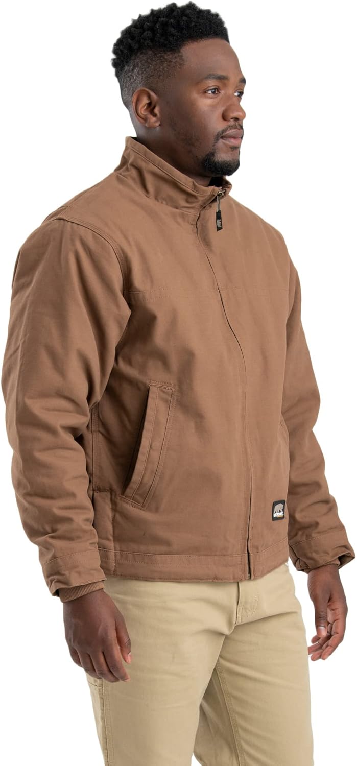 berne high country hooded jacket sherpa lined
