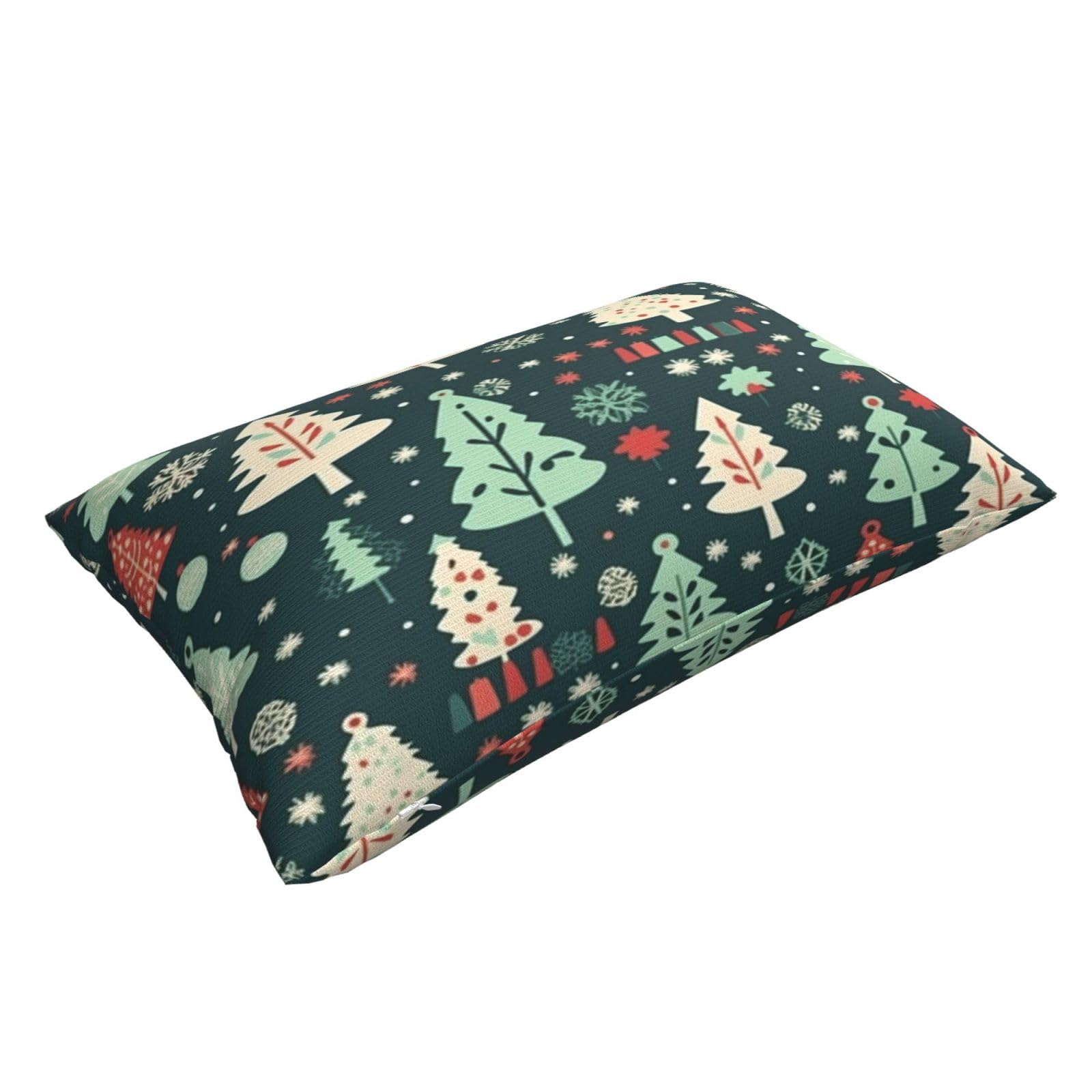 Funda Cojin 60x90 cm Fundas Cojines Navidad 2 Piezas, Verde Cojines Decorativos, Fundas de Cojines, Lumbar Fundas Cojines Sofa Funda de Almohada, Sala de Estar Dormitorio Decoracion Hogar Gifts,S297
