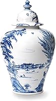 Vista 6 de Juliska Country Estate - Tarro de jengibre de 10" - Azul Delft