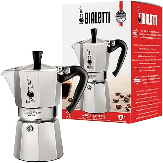 Bialetti Moka Express 9 cup Espresso Maker