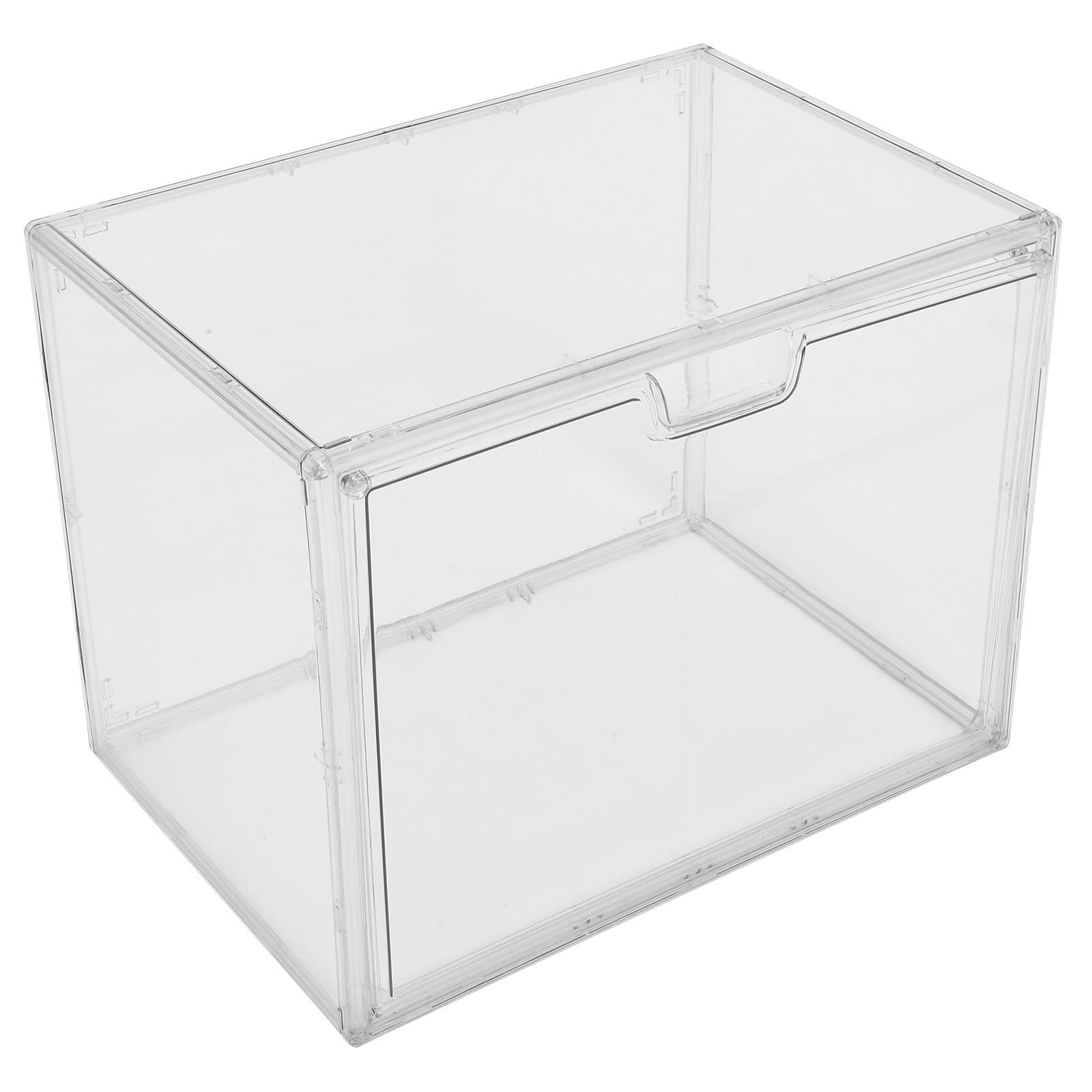 Gadpiparty Transparente Caja de Pan Apilable de Acrílico para Cocina