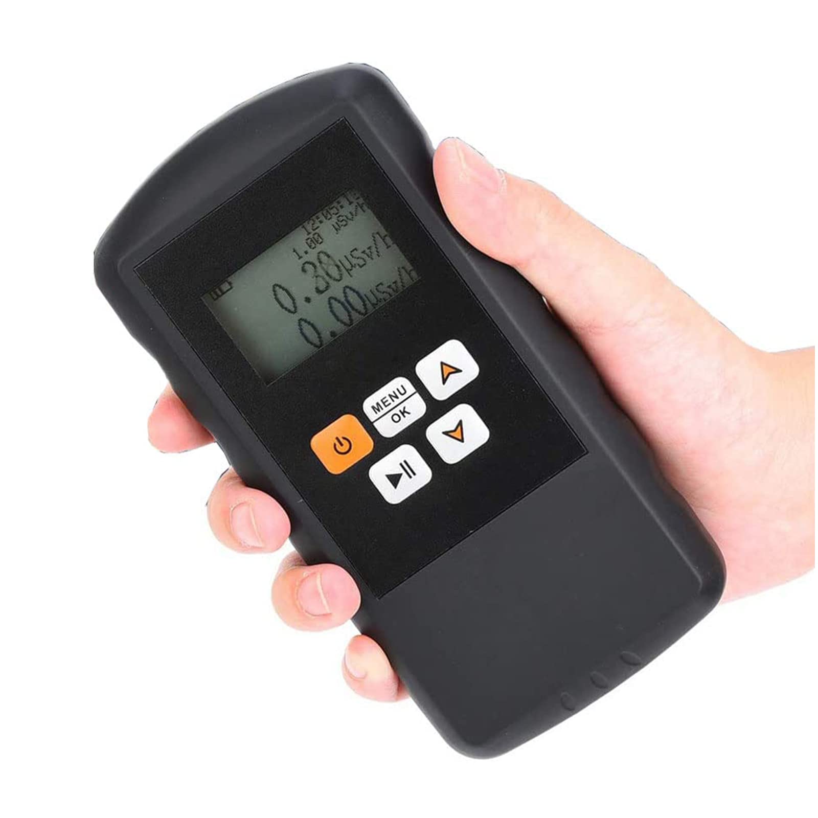 OJSUHE Geiger Counter Nuclear Radiation Detector, Handheld High Accuracy Nuclear Radiation Detector,