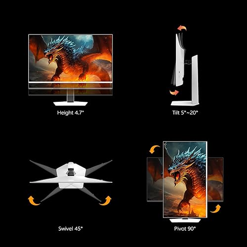 Miniatura 8 de INNOCN Monitor para juegos OLED de 27 pulgadas 2560 x 1440p 500Hz