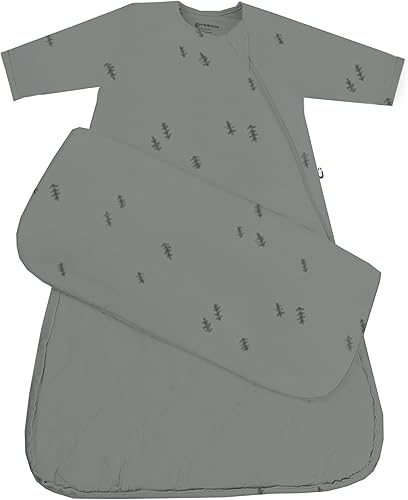 Miniatura 8 de GUNAMUNA Saco de dormir unisex de manga larga para bebé, 1.0 TOG, rayón ultrasuave, regalo de baby shower, saco de dormir acogedor premium