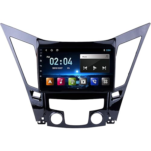 Car Entertainment Multimedia Player Android Car Navigation Stereo for Hyundai Sonata 2010-2015 Support Google/Steering Wheel/GPS/WiFi/Bluetooth/Mirror Link/Plug and Play