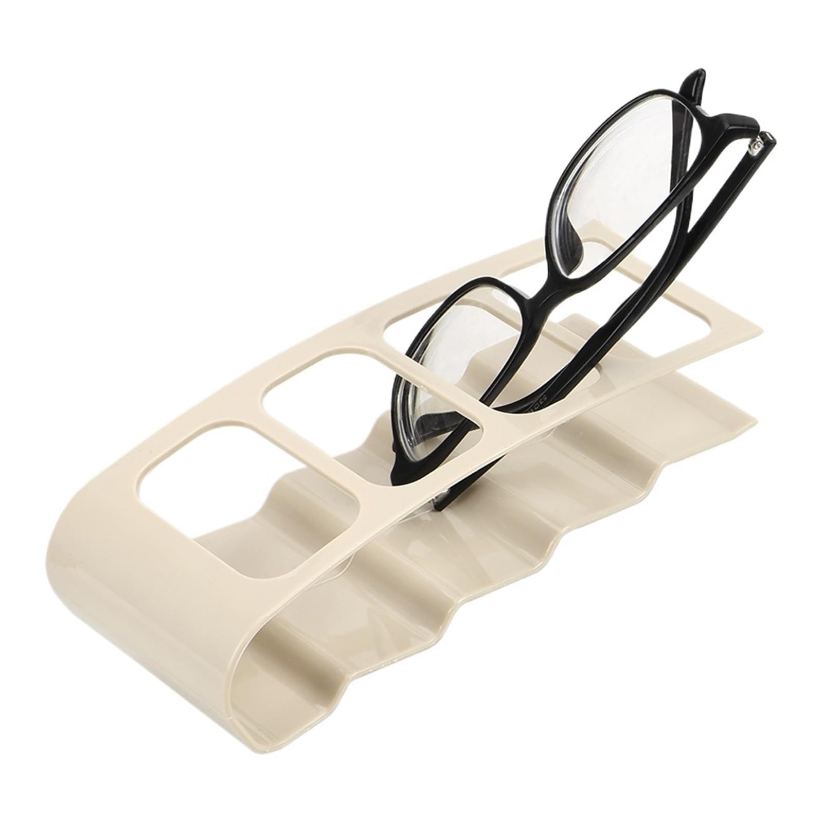 WUYXTO 2 Pcs Remote Control Storage Mobile Phone Holder Stand Desktop Bracket Home Office Organizer Case For Desktop(Beige)