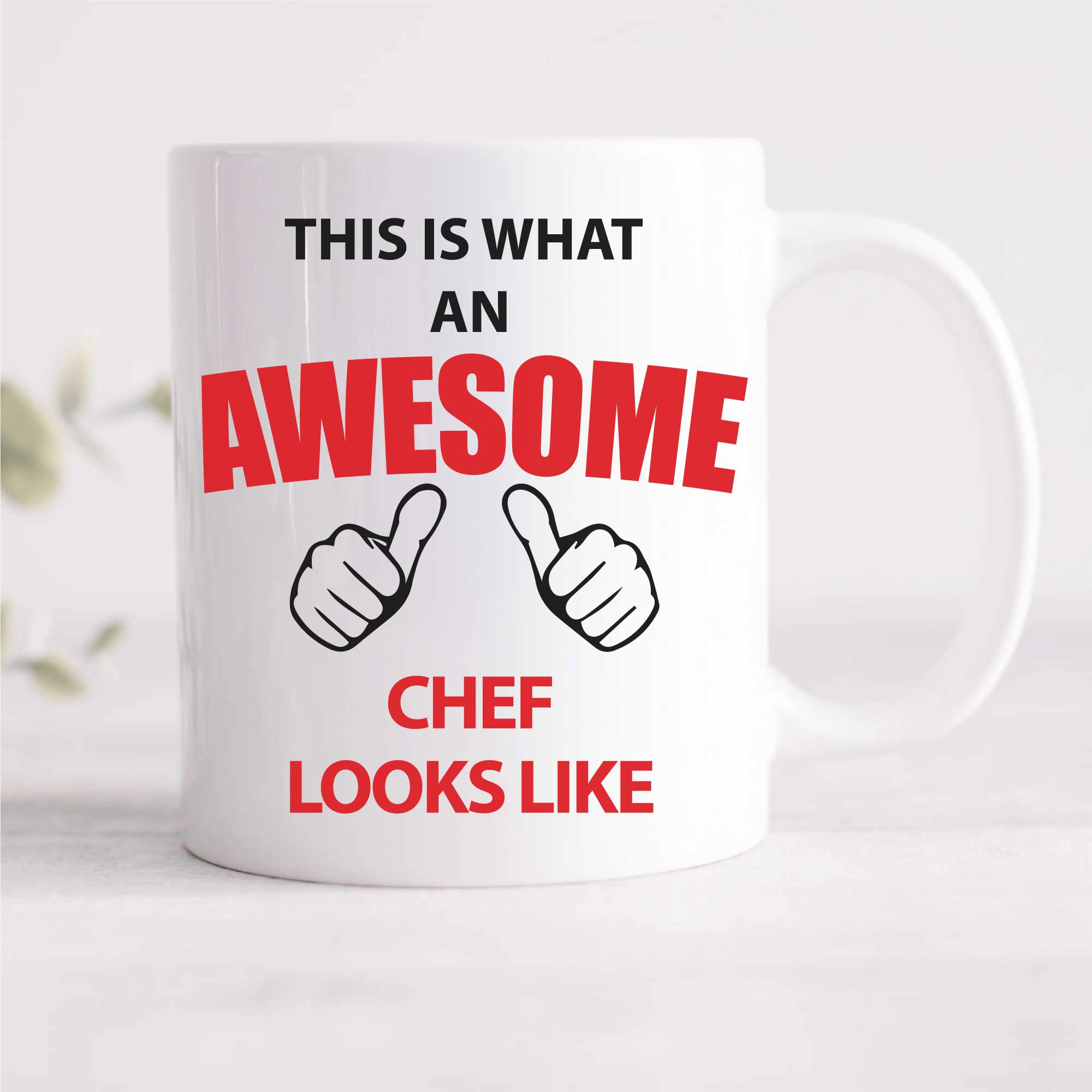 60 Second Makeover Limited This is What an Awesome Chef Looks Like Mug Present Gift Cup Birthday Christmas