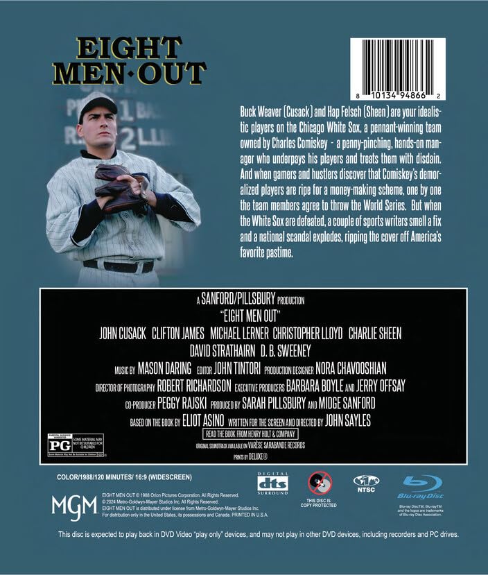 Eight Men Out [Blu-ray] image 2