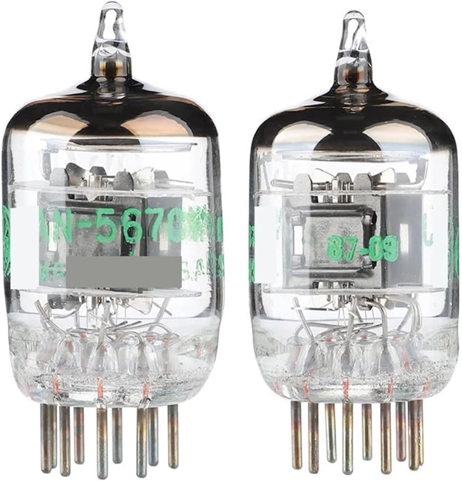 2PCS 5670W GE5670 Vacuum Tube Electron Upgraded Version 6N3/6H3N/396A/2C51/5670 Audio Amplifier