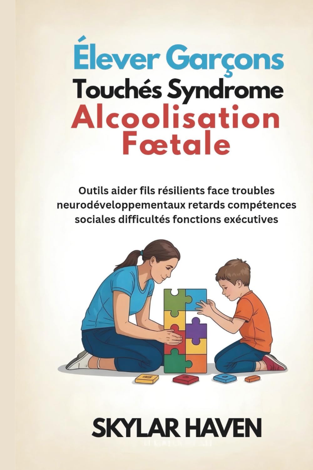 Élever garçons touchés syndrome alcoolisation fœtale: Outils aider fils résilients face troubles neurodéveloppementaux retards compétences sociales difficultés fonctions exécutives