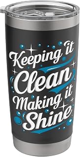 School Custodian School Staff Janitor School Sanitation Stainless Steel Insulated Tumbler