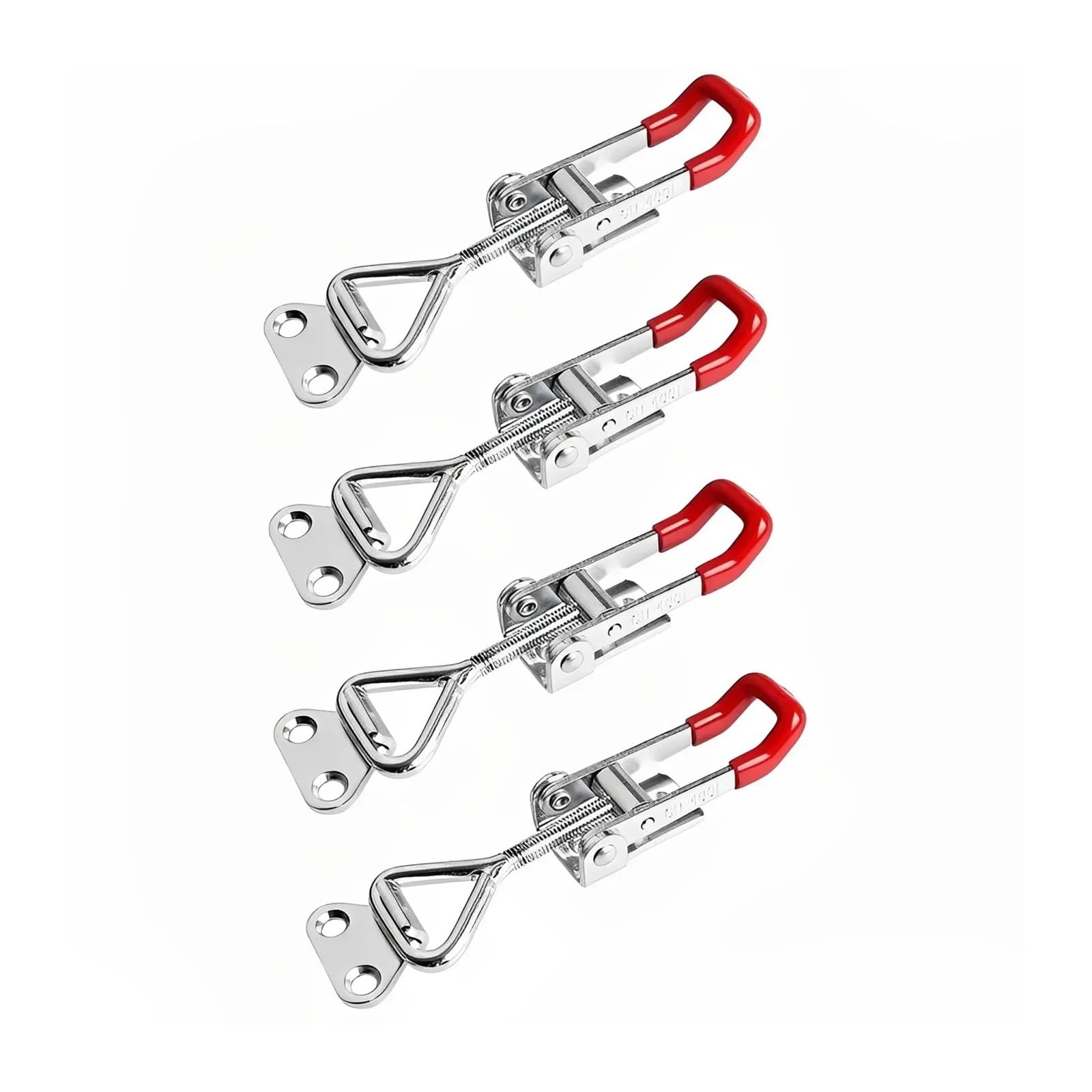 4PC Toggle Latch Catch Clamp Adjustable Cabinet Boxes Lever Handle Lock Hasp for Sliding Door Furniture Hardware for Boxes v