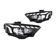 A Pair Car LED Headlights With DRL Xenon Hella HID H7 Compatible With A3 8V 2013-2021 (S3 RS3 Sedan Hatchback)(For 17-20 Use)
