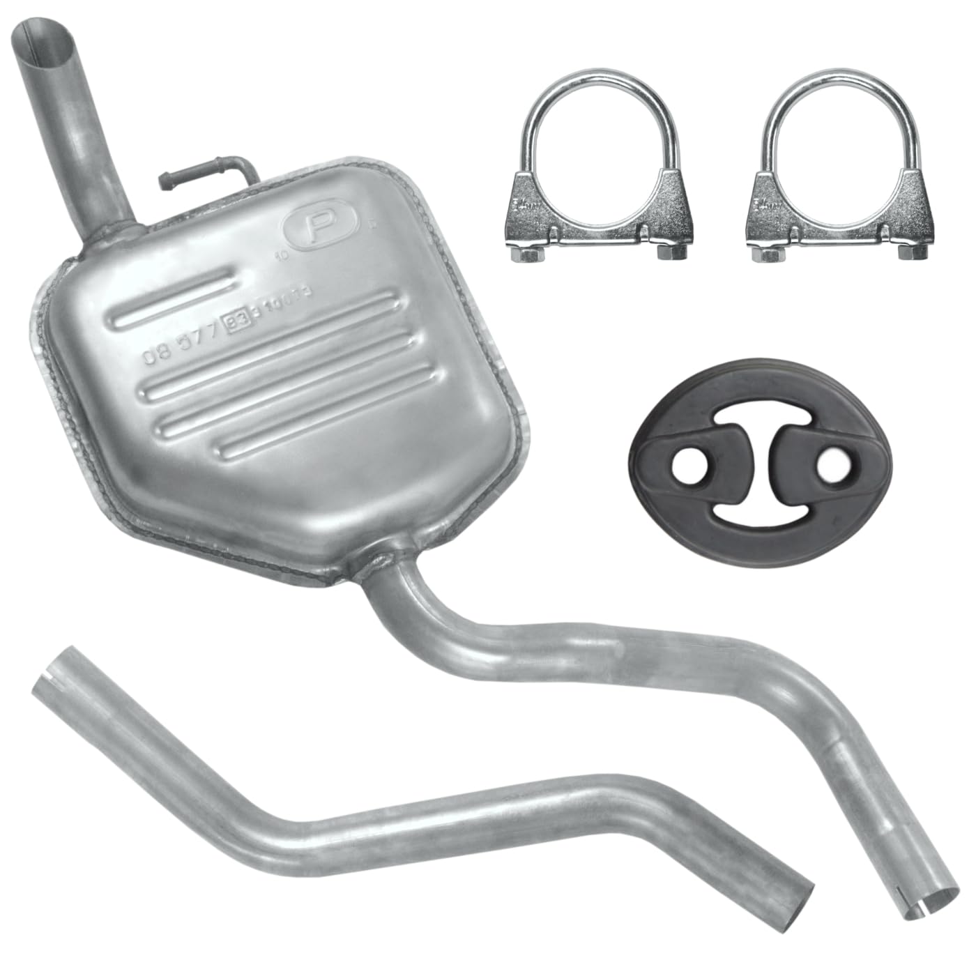 POLMOstrow Auspuff Endtopf für Ford Mondeo 3 III MK3 1.8 2.0 Kombi 2000-03.2007