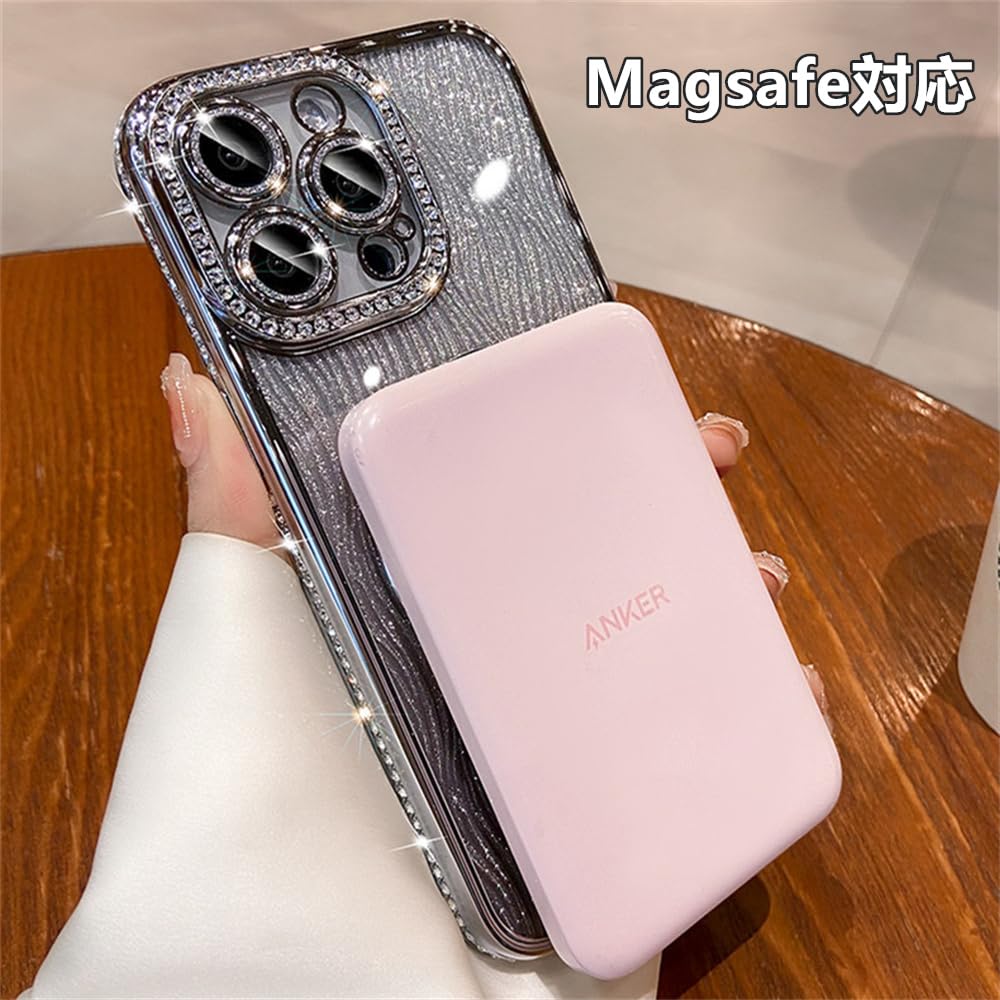 STONE  iPhone16ケース Amazon.co.jp: 【DBWYPY】ラインストーン iPhone 16 Pro