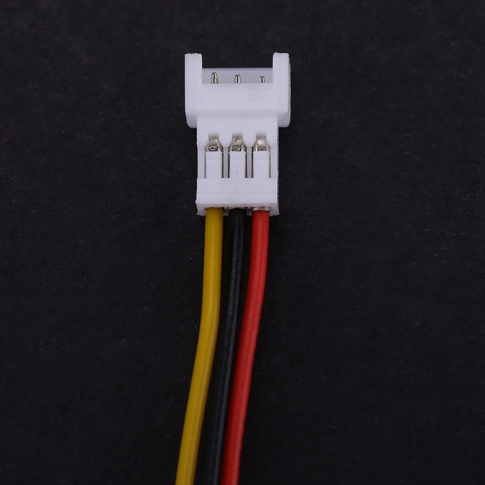20 Sztuk JST 1.25mm Złącze Wtykowe z Przewodem, Kątowe Męskie żeńskie 2 Pin 3 Pin, Ocynowany Drut Miedziany do Płytki Drukowanej (Zestaw 3-pinowy męski i żeński)