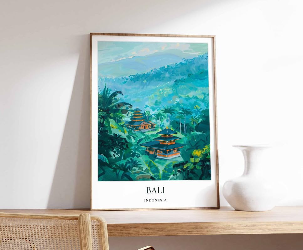 Home decor tropical poster grand format pour habiller un grand mur vide