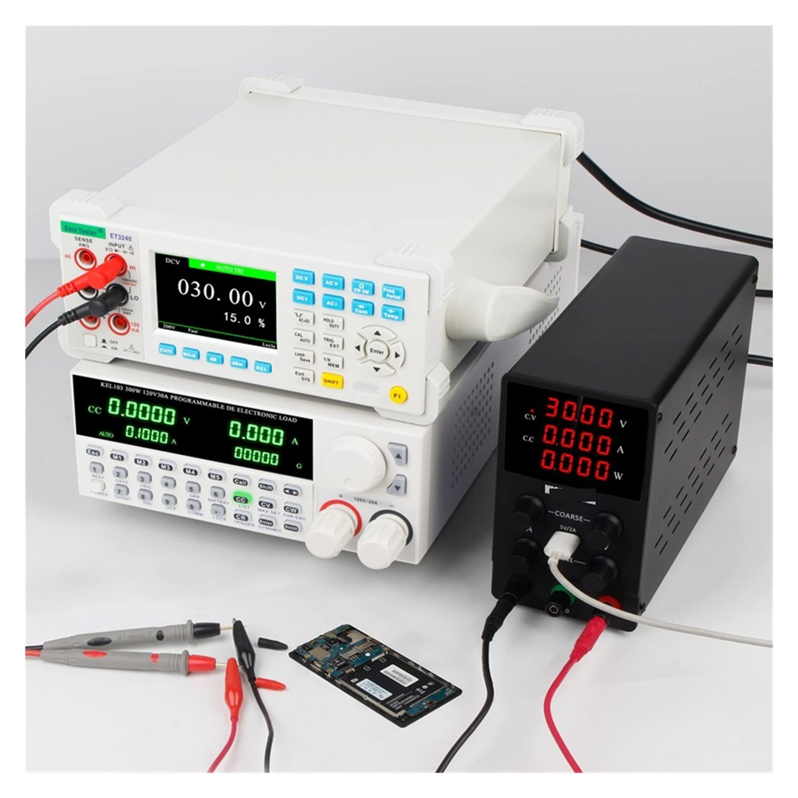 zasilacz do komputera stacjonarnego Regulowany zasilacz laboratoryjny DC zmienny 120V 60V 30V regulowane źródło Moduł USB do zasilacza laboratoryjnego(30V 10A black)