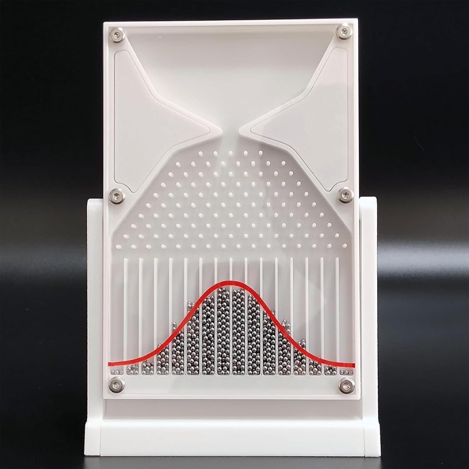 Tablero Galton de escritorio, modelo de demostración de probabilidad, herramienta eficaz for experimentos de leyes estadísticas, juguete de aprendizaje de placas de Galton, herramienta didáctica