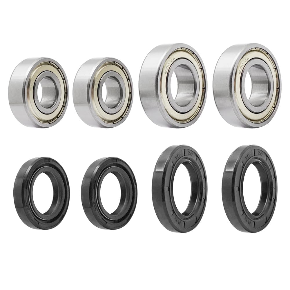 Mabutingti Front Wheel Bearings Seals Kit Fit for Yamaha Raptor 700 660 350 250 125 Banshee 350 Warrior 350 YFZ450 Bear Tracker 250 Big Bear 250 Bruin 250 Blaster 200