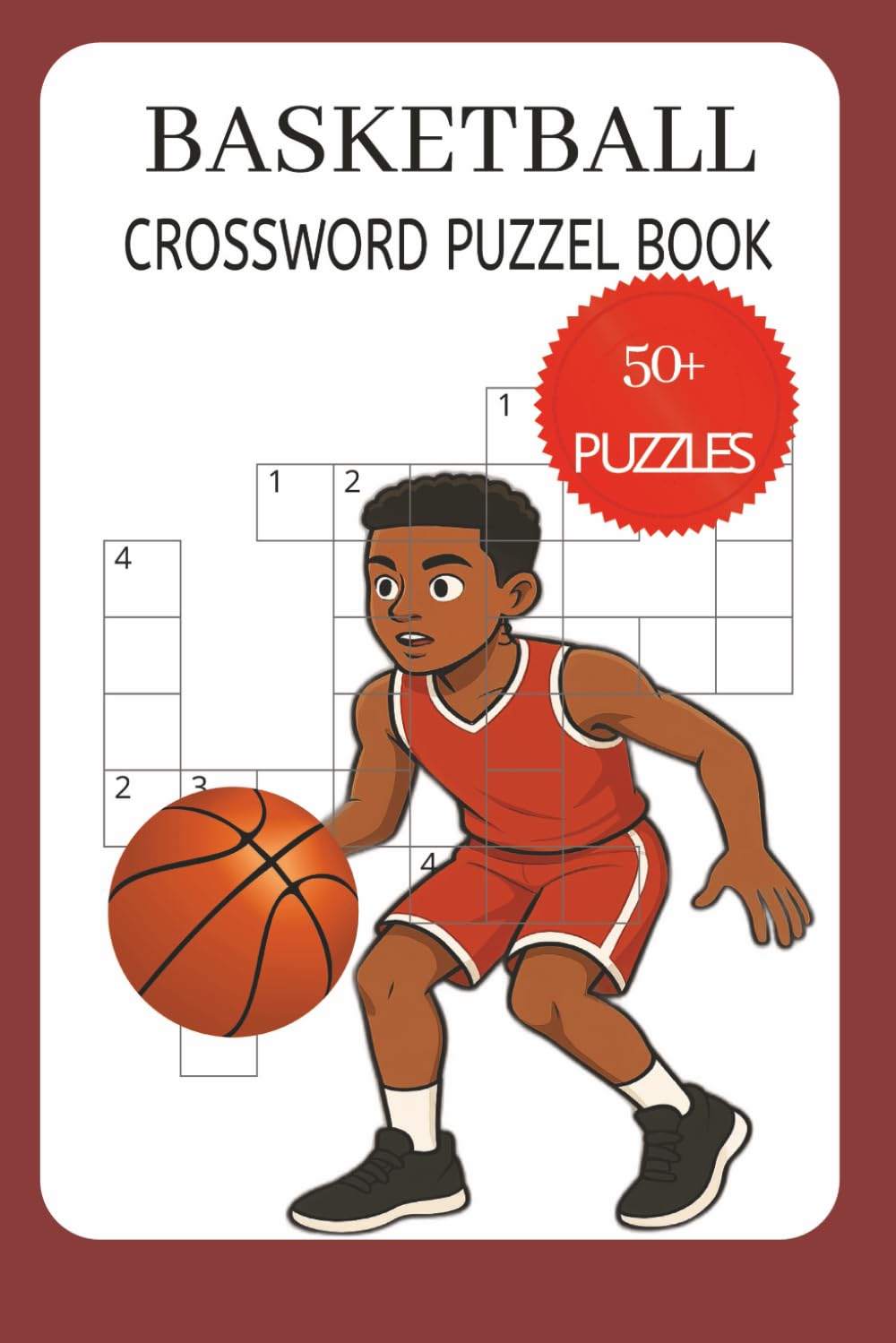 Baketball Crossword Puzzel: Crossword Puzzels with easy to Read Print about Basketball , Sports and More | 6x9 Inches 120 pages |Gitts for Birthday, Fans and Relaxations